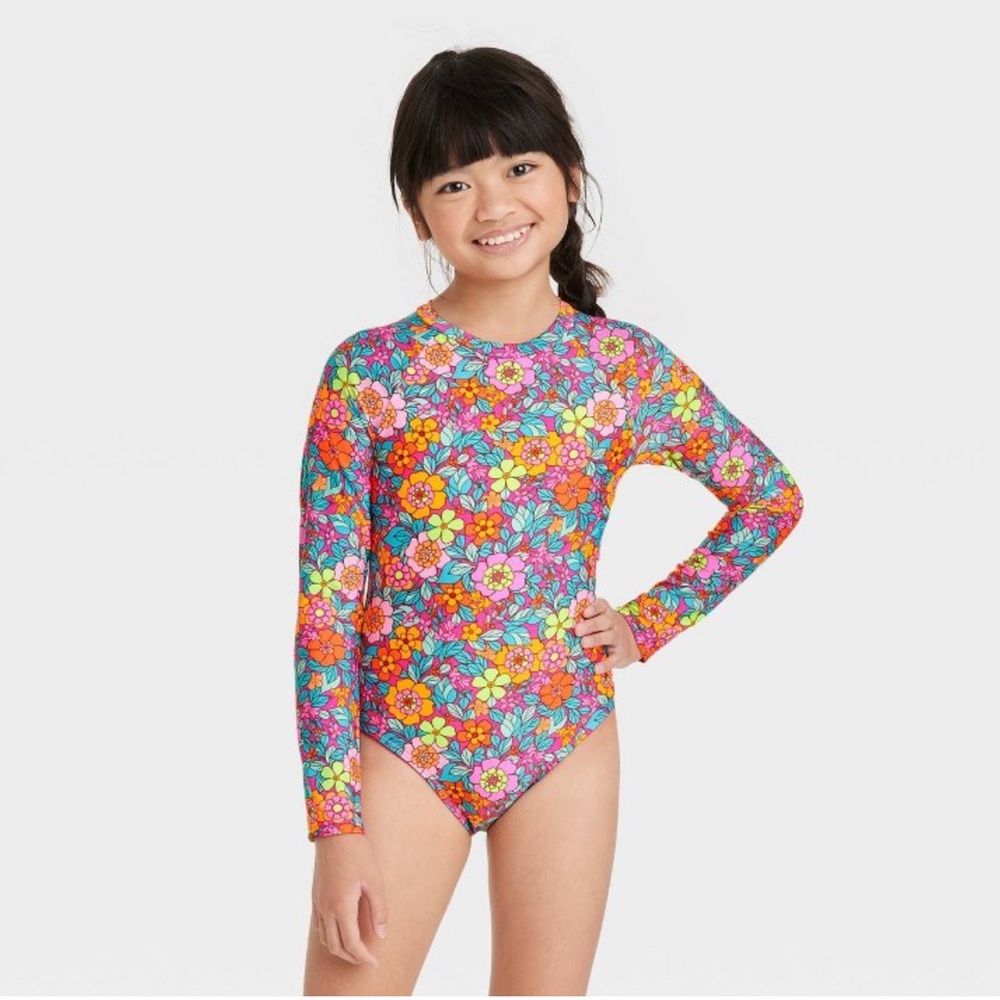 Cat & Jack long sleeve swimsuit
